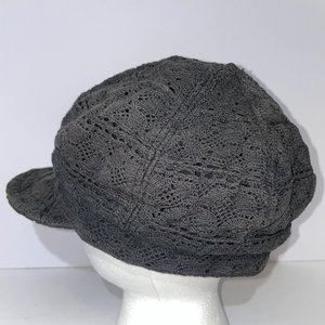 Hopeless Romantic Rose Gray Vintage Cap