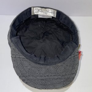Hopeless Romantic Rose Gray Vintage Cap