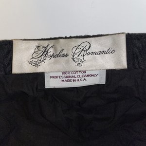 Hopeless Romantic Rose Gray Vintage Cap