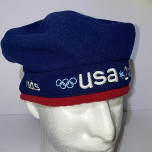 Roots USA Official Olympics 2002 Beanie Cap