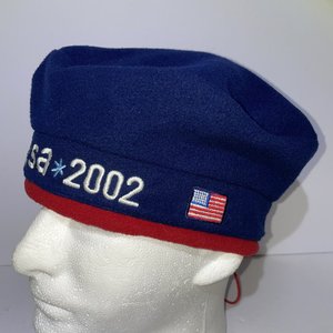 Roots USA Official Olympics 2002 Beanie Cap