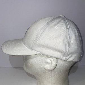 Black Clover Fresh Luck White Golf Hat Size S/M Rubber Badge