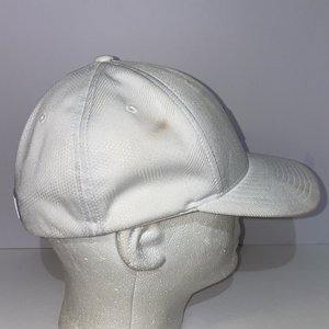 Black Clover Fresh Luck White Golf Hat Size S/M Rubber Badge