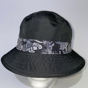 New Era x PXG Hawaiian Floral Black Bucket Hat Size L/XL