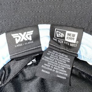 New Era x PXG Hawaiian Floral Black Bucket Hat Size L/XL