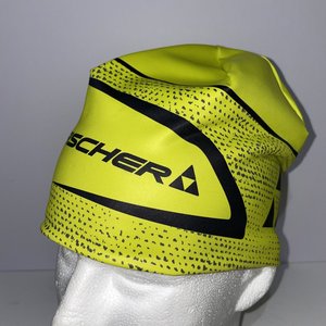 Fischer Neon Yellow Wool Fleece Beanie