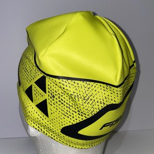 Fischer Neon Yellow Wool Fleece Beanie