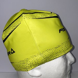 Fischer Neon Yellow Wool Fleece Beanie
