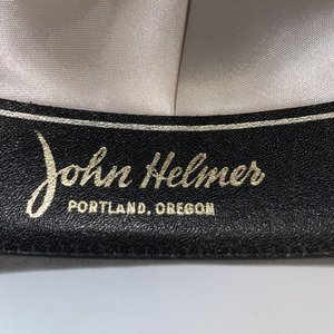 Stetson 'The Stetsonian' John Helmer Portland Gray Fedora Hat Size 7 1/8