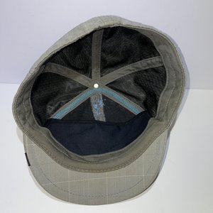 Goorin Bros Gray Crochet Short Brim Cap Size XL