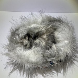 Divinia Floral Fur Cap Size S