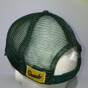 Donut Media Trucks Green Trucker Hat