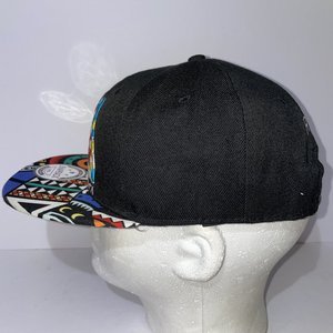 RVCA VA Colorful Geometric Snapback Cap