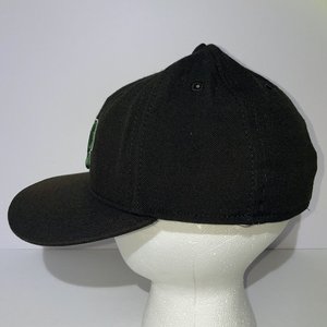 New Era Authentic Vintage Athletics 59Fifty Wool Black Baseball Cap Size 7 3/8