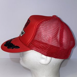 1979 Corvette Vintage Gold Leaf Red Otto Trucker Hat
