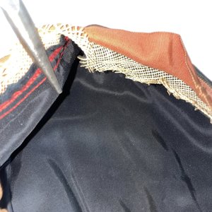 Betmar Black Velvet Vintage Beret Size M