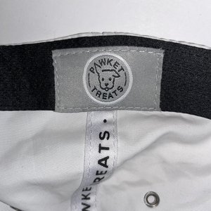 Pawket Treats Dispenser White Baseball Cap