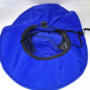 Sunday Afternoons Vintage Blue Breathable Chinstrap Neck Flap Sun Hat Size Youth