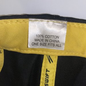 Swift Trucking Retro Black & Yellow Baseball Cap