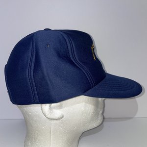 Newport Beach Police Vintage Designer Award Blue Trucker Baseball Cap