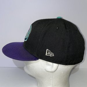 New Era 59Fifty Wool Colorado Avalanche Purple Baseball Cap Size 7 3/8