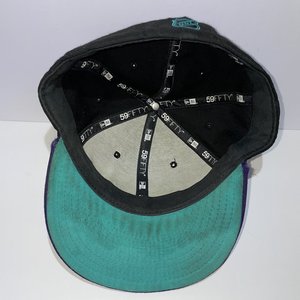 New Era 59Fifty Wool Colorado Avalanche Purple Baseball Cap Size 7 3/8