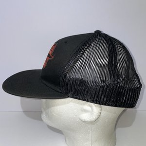 Tofitian End of the Road Culture Black Trucker Hat
