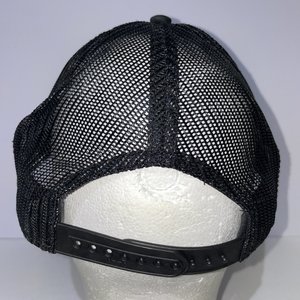 Tofitian End of the Road Culture Black Trucker Hat