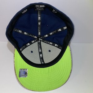 New Era 59Fifty Digital Camo Seahawks Salute to Service Baseball Cap Size 7 3/4