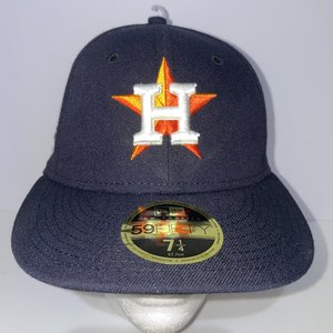 New Era Houston Astros 2017 Champs Patch 59Fifty On-Field Cap Size 7 1/4