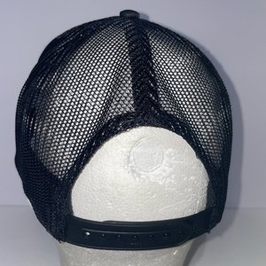 Otto Rodeo Hippie Black Trucker Hat