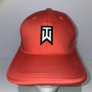 Nike Golf Tiger Woods RZN Vapor Orange Dri-Fit Baseball Cap Style 639671-647