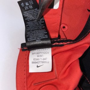 Nike Golf Tiger Woods RZN Vapor Orange Dri-Fit Baseball Cap Style 639671-647