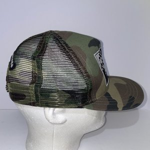 Chrome Hearts x The Heroes Project Camo Trucker Hat