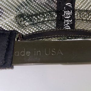 Chrome Hearts x The Heroes Project Camo Trucker Hat