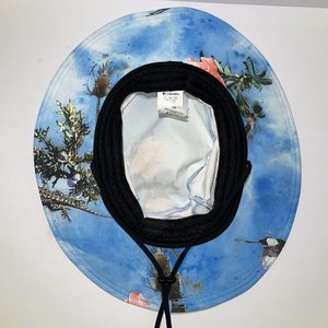 Columbia Bora Bora Vista Blue Printed Booney Sun Hat Size L/XL