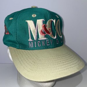 Mickey & Co. Sea Green Vintage Snapback Cap