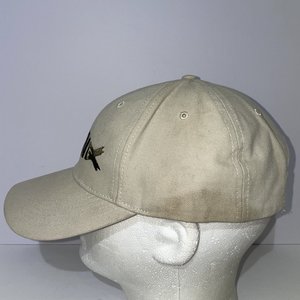 Richardson 'Gone Fishing' Brushed Cotton Sandy Tan Baseball Cap
