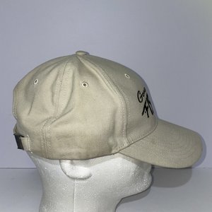 Richardson 'Gone Fishing' Brushed Cotton Sandy Tan Baseball Cap
