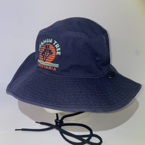 American Needle Joshua Tree National Parks Collection Blue Boonie Hat Drawstring