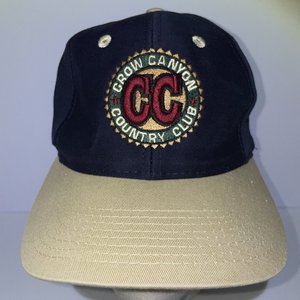 Crow Canyon Country Club Vintage 1998 Member Blue Baseball Cap