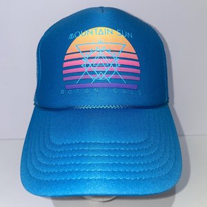Mountain Sun Botanicals Vaporwave Trucker Hat