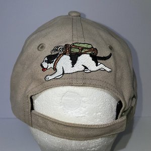 Big Dogs Golf Vintage Blue & Tan Baseball Cap