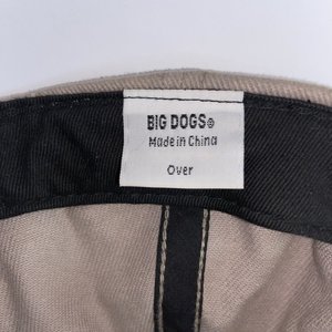 Big Dogs Golf Vintage Blue & Tan Baseball Cap