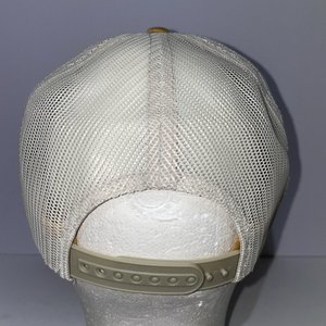 Whiskey Bent Ranch Boss Light Brown Full Mesh Trucker Hat