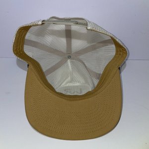 Whiskey Bent Ranch Boss Light Brown Full Mesh Trucker Hat