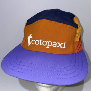 Cotopaxi Tech Orange & Purple 5-Panel Hat