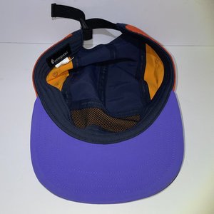 Cotopaxi Tech Orange & Purple 5-Panel Hat