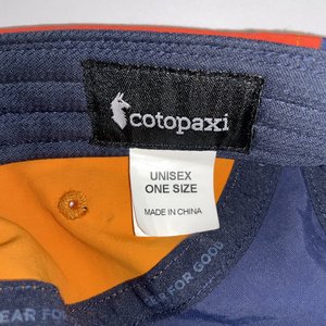 Cotopaxi Tech Orange & Purple 5-Panel Hat