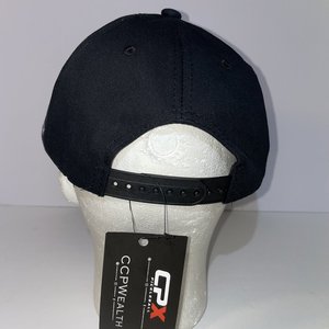 CPX Pickleball x CCPWealth Black Baseball Cap